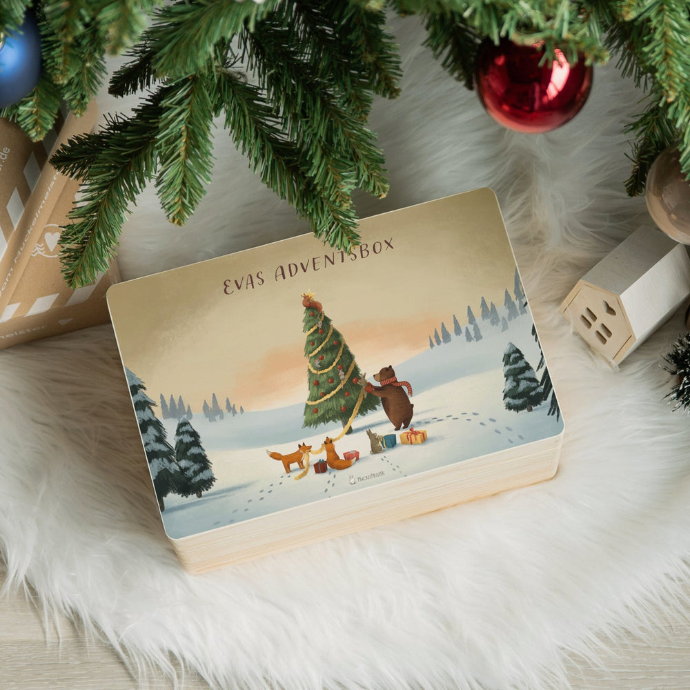 Adventskiste personalisiert -