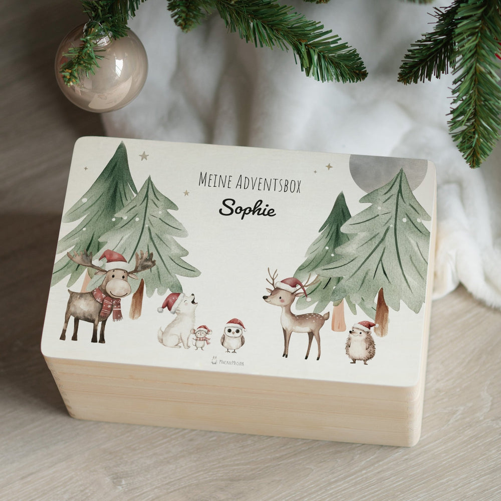 Adventskiste personalisiert -