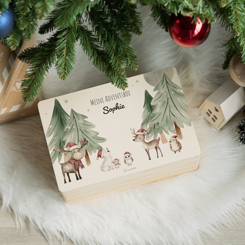 Adventskiste personalisiert -