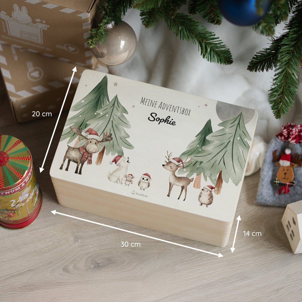 Adventskiste personalisiert -