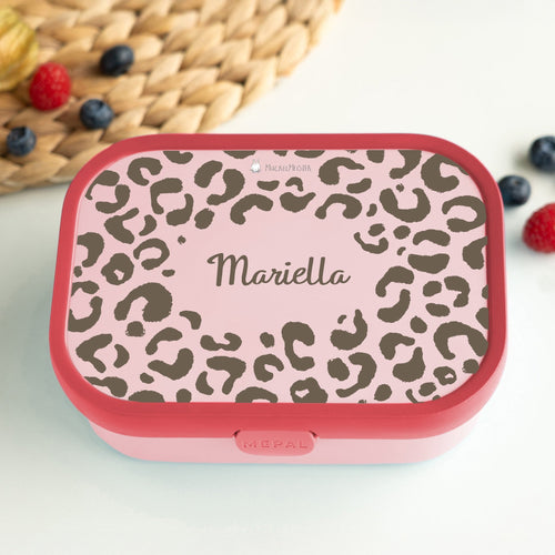 Mepal Brotdose Personalisiert - Campus - Animal Print
