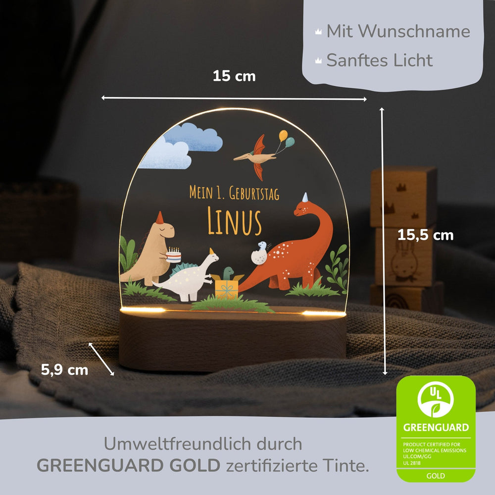 LED Nachtlicht Kinder personalisiert -