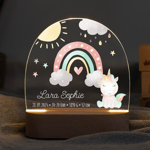 Nachtlicht Kinder personalisiert -