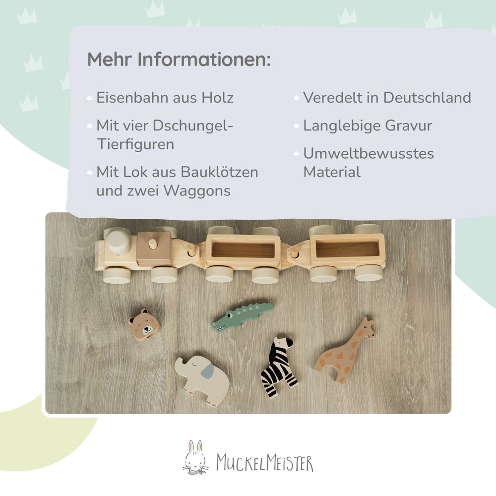 Holzeisenbahn - Jungle Jambo - Muckelmeister