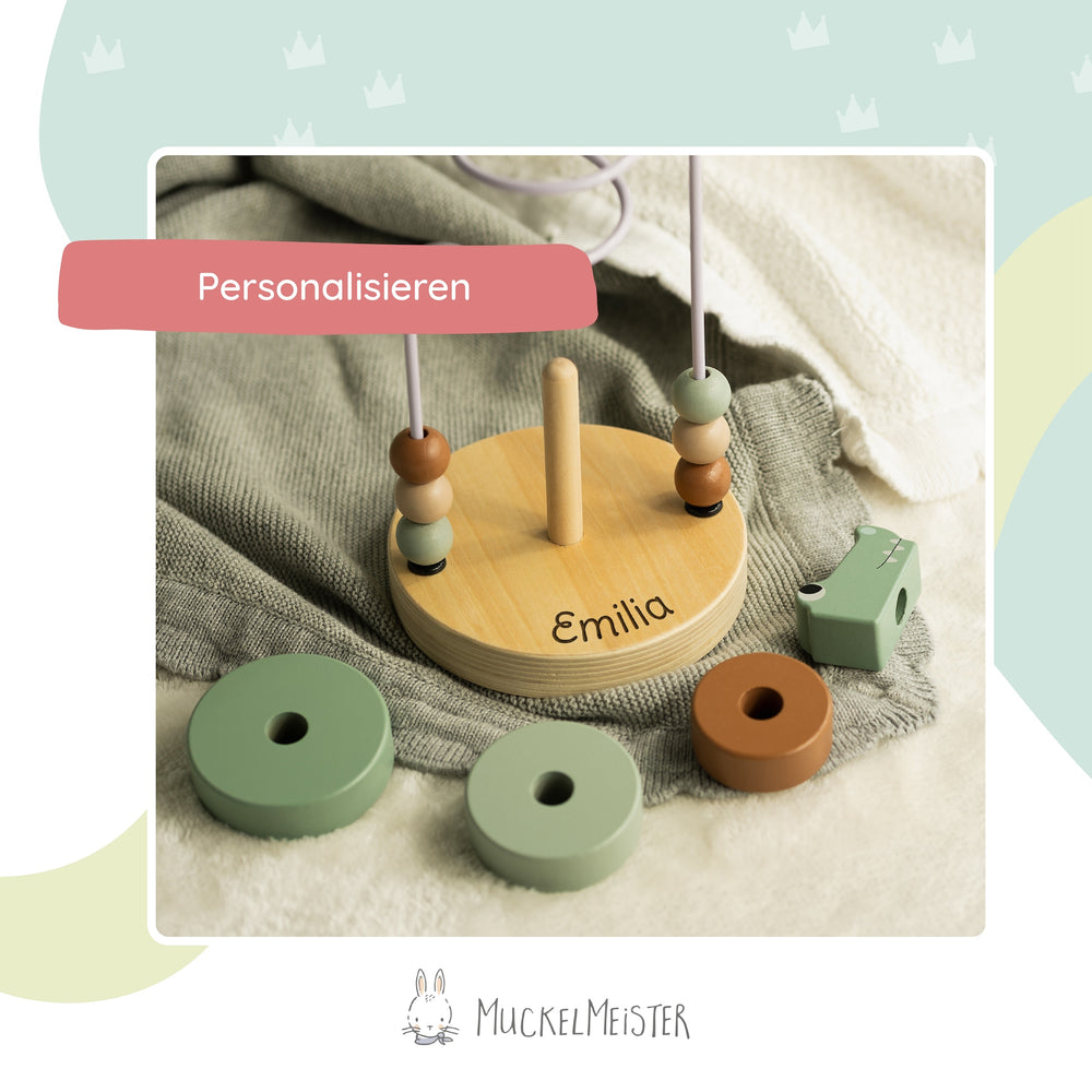 Holzspirale Jungle Jambo - Croco - Muckelmeister