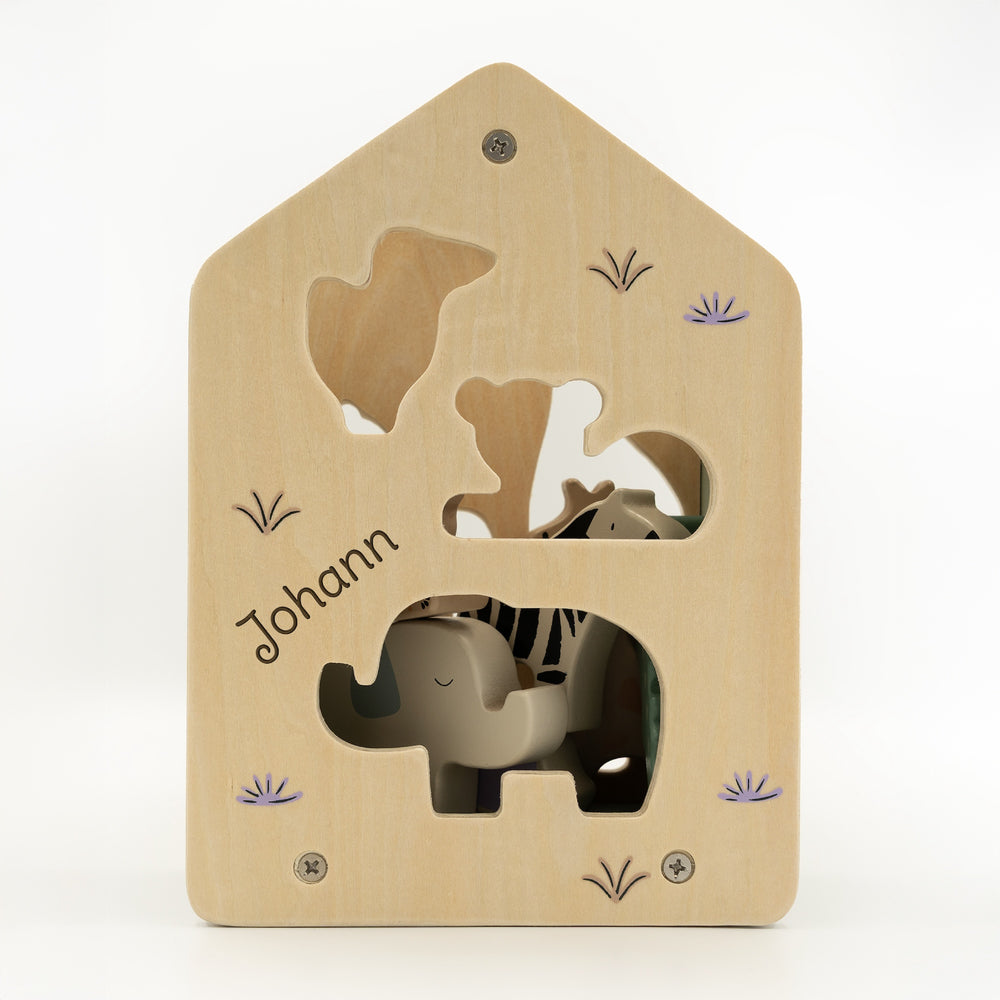 Holz-Sortierbox - Jungle Jambo - Muckelmeister