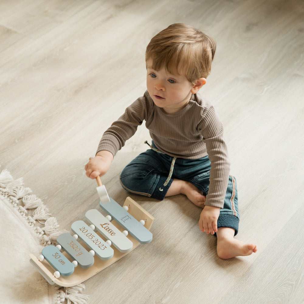 Xylophone aus Holz - Blau - Muckelmeister