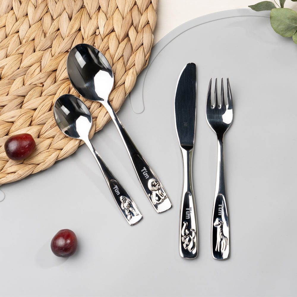 WMF Kinderbesteck mit Gravur Tiere - Muckelmeister