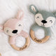 Beißring Baby Holz personalisiert