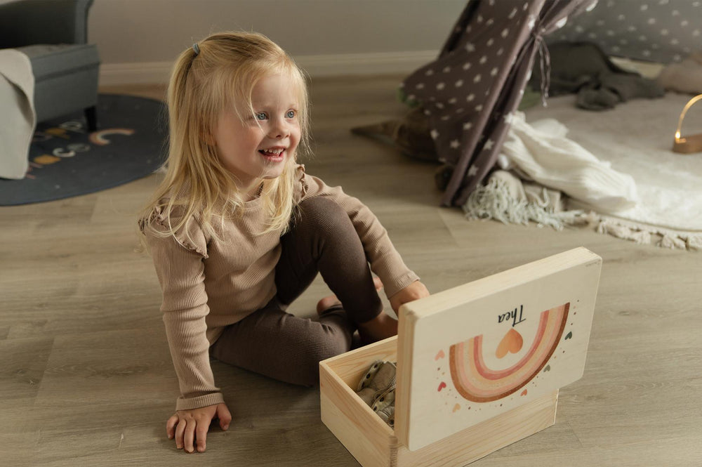 Personalisierte Erinnerungsbox Baby