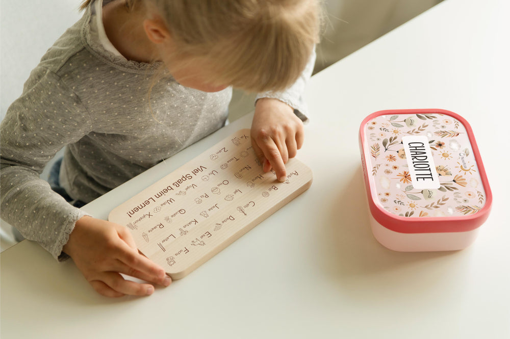Frühstücksbrettchen personalisiert