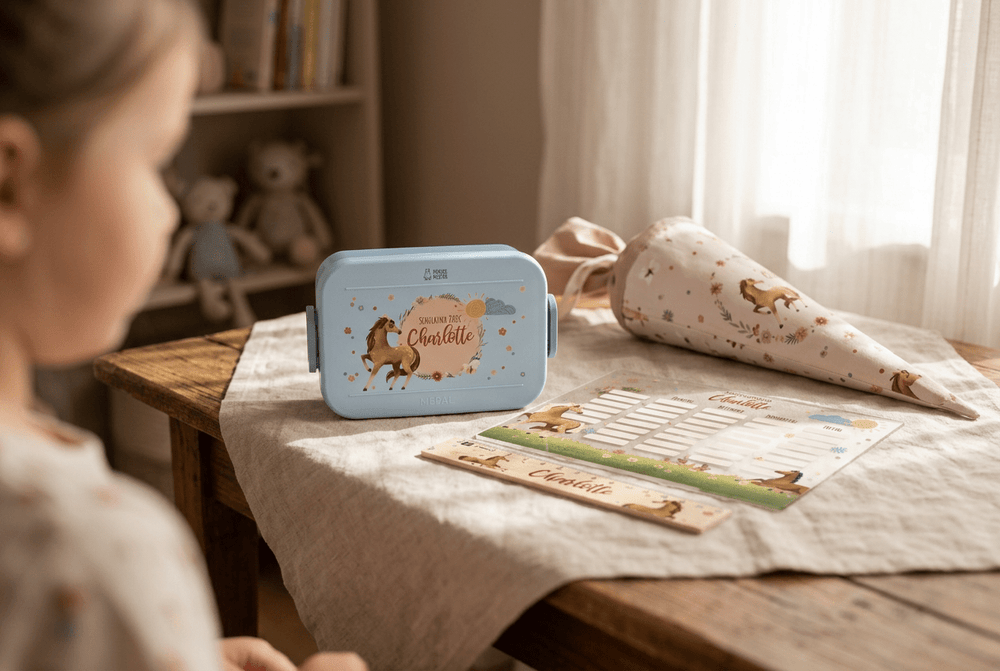 Einschulungsgeschenke mit Namen – personalisierte Sets zum Schulstart