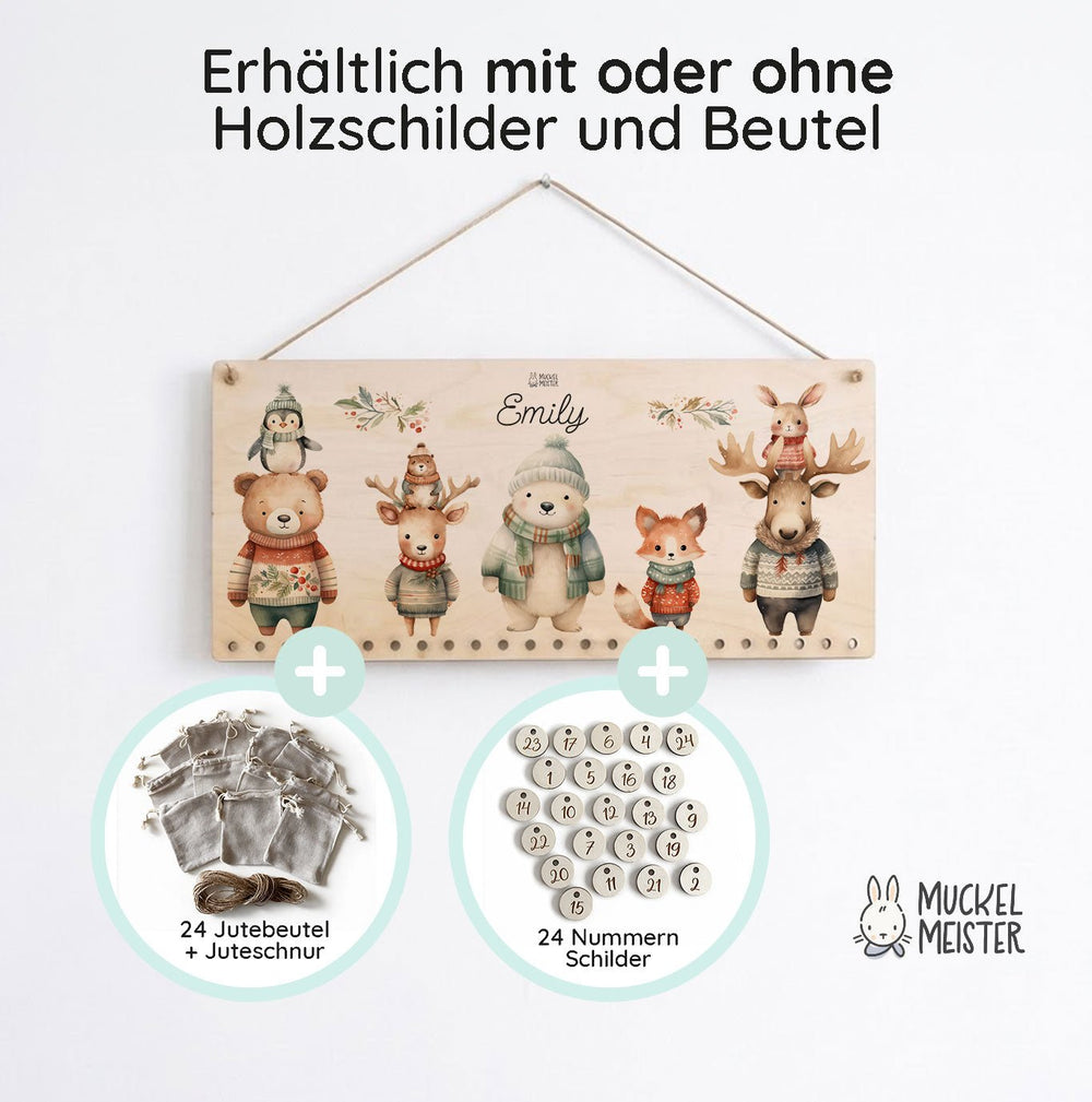 Adventskalender personalisiert - 