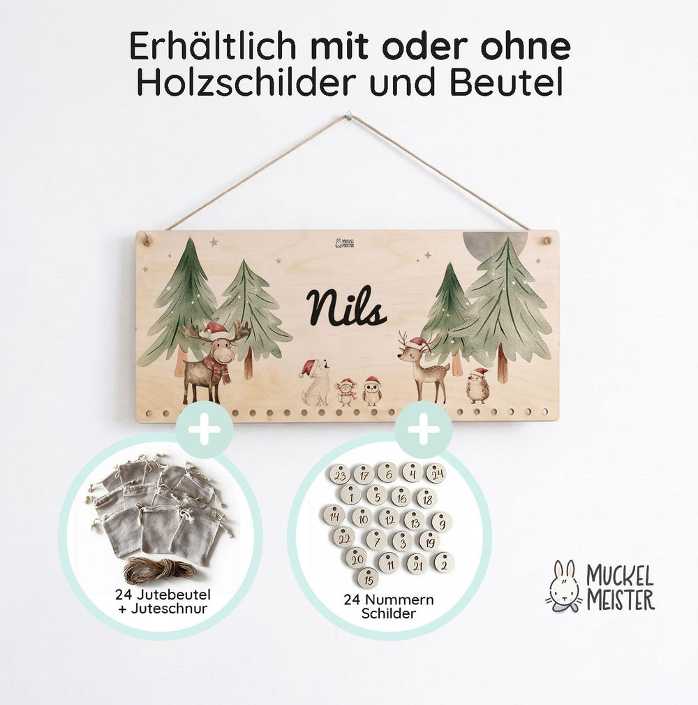 Adventskalender personalisiert - 