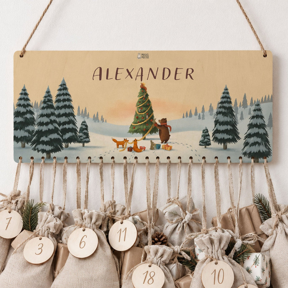 Adventskalender personalisiert - 