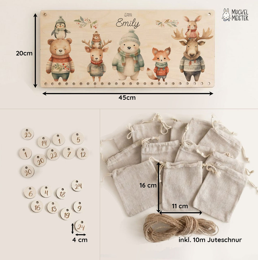 Adventskalender personalisiert - 