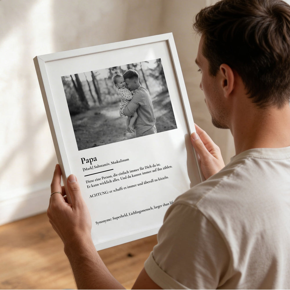 Personalisiertes Fotoposter 