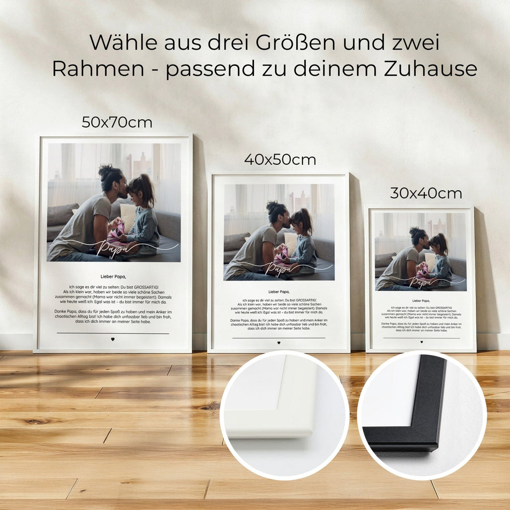 Personalisiertes Fotoposter 