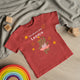 Personalisiertes Kinder T-Shirt mit Namen – Katzen Ballerina Prinzessin - Muckelmeister