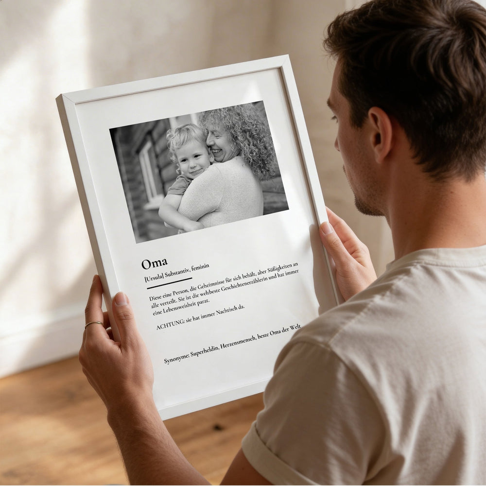 Personalisiertes Fotoposter 