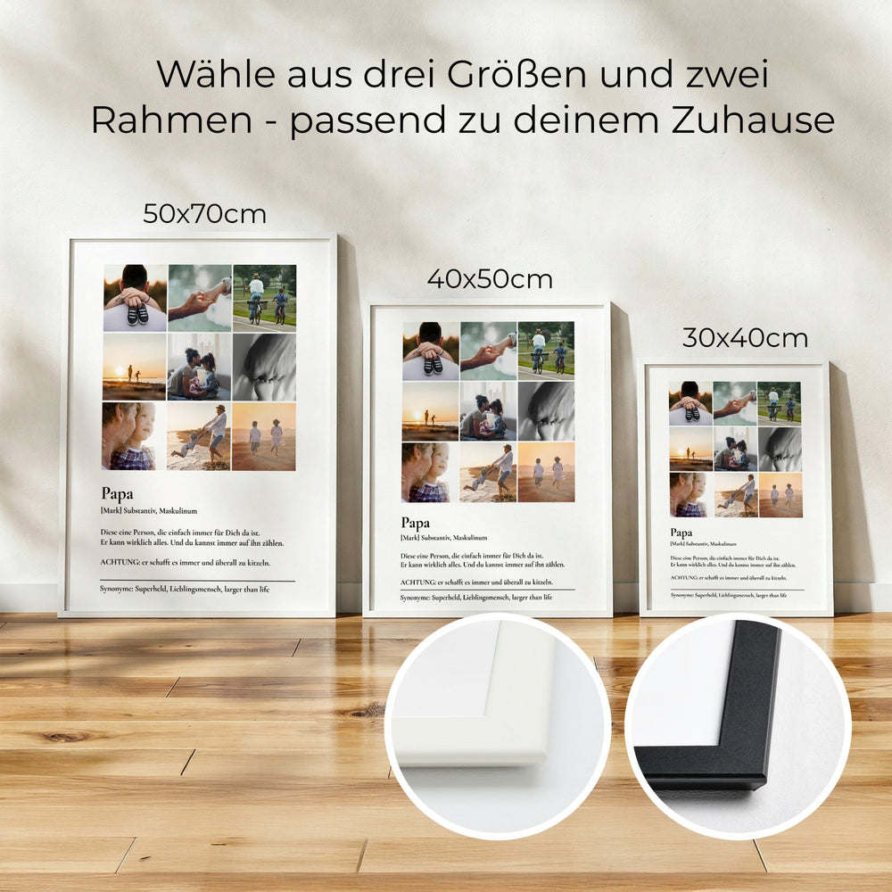 Personalisiertes Fotoposter 