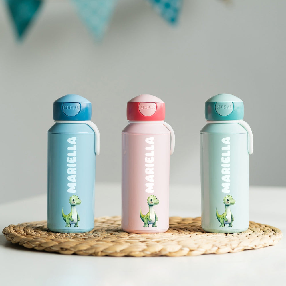 Mepal Trinkflasche Personalisiert - Dino - Muckelmeister