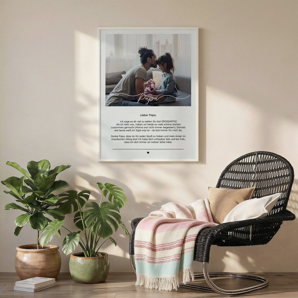 Personalisiertes Fotoposter 