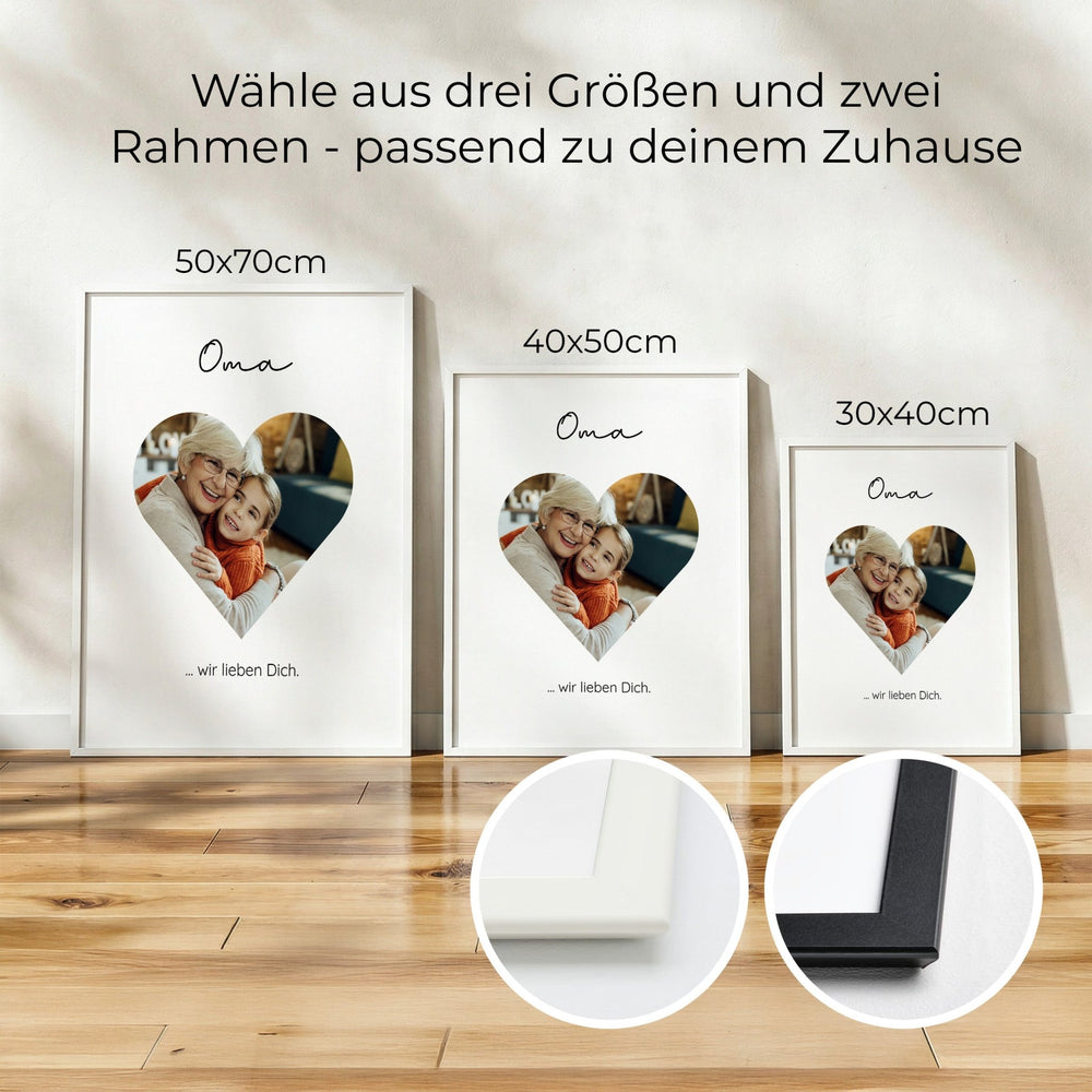 Personalisiertes Fotoposter 