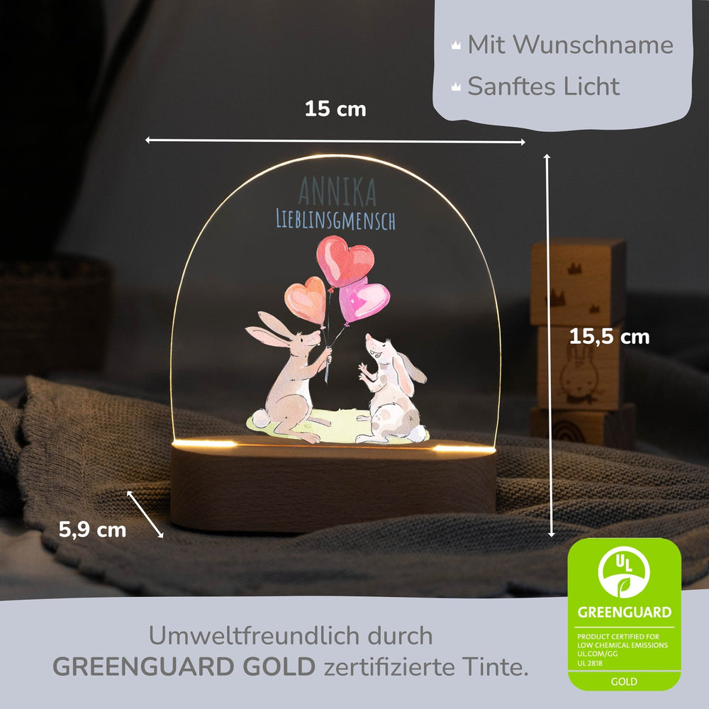 LED Nachtlicht personalisiert - 