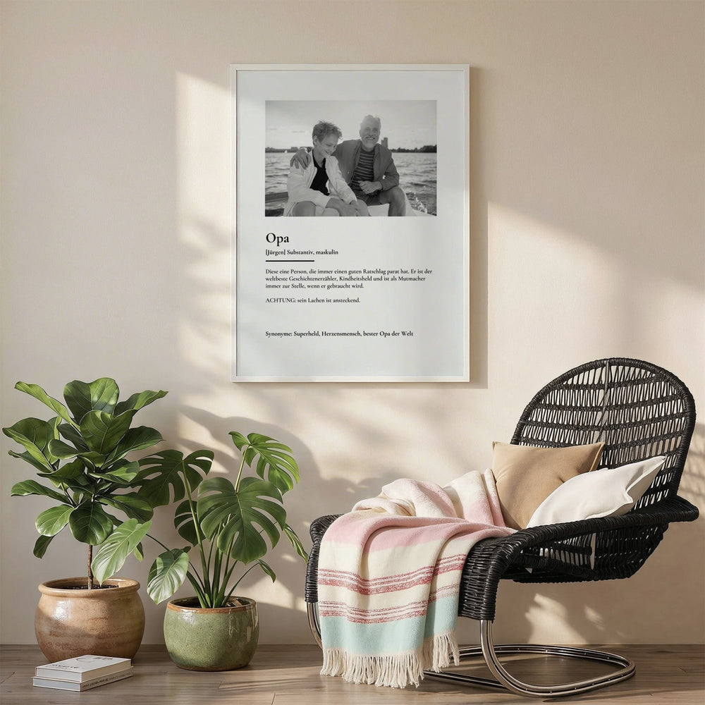 Personalisiertes Fotoposter 