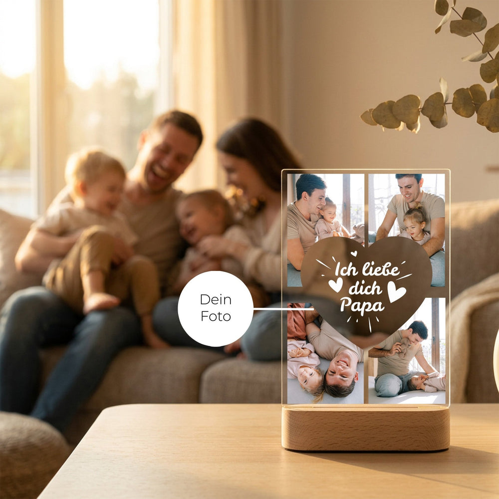 Personalisiertes Foto Acryl-Licht 