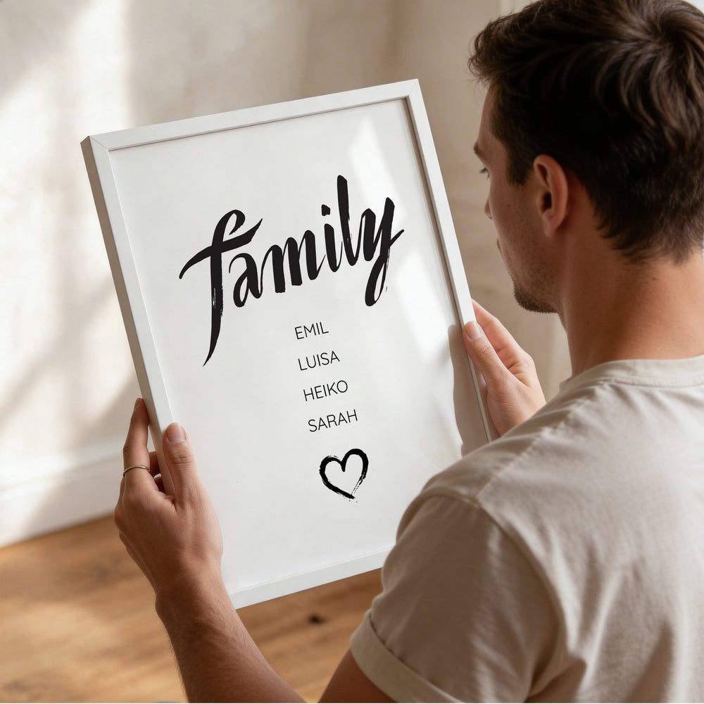 Personalisiertes Poster 