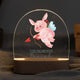 LED Nachtlicht personalisiert - Lieblingsmensch Valentinstags Schwein - Muckelmeister