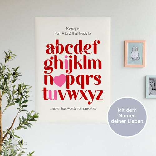 Personalisiertes Poster 