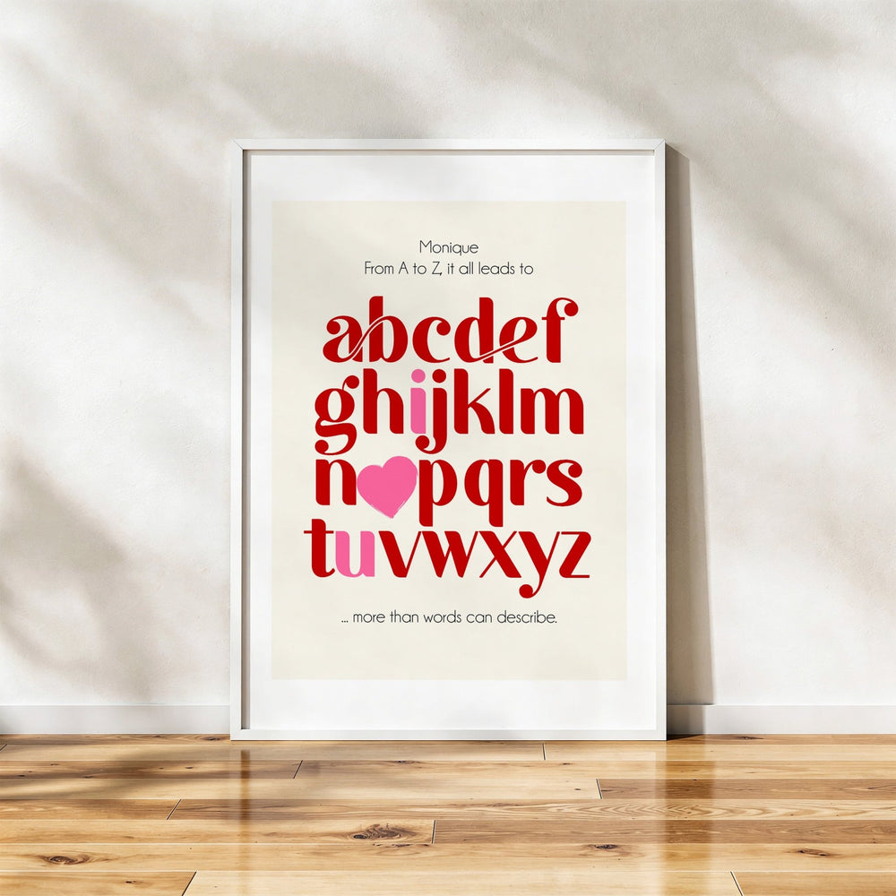 Personalisiertes Poster 