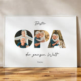 Personalisiertes Fotoposter "Opa" - Muckelmeister