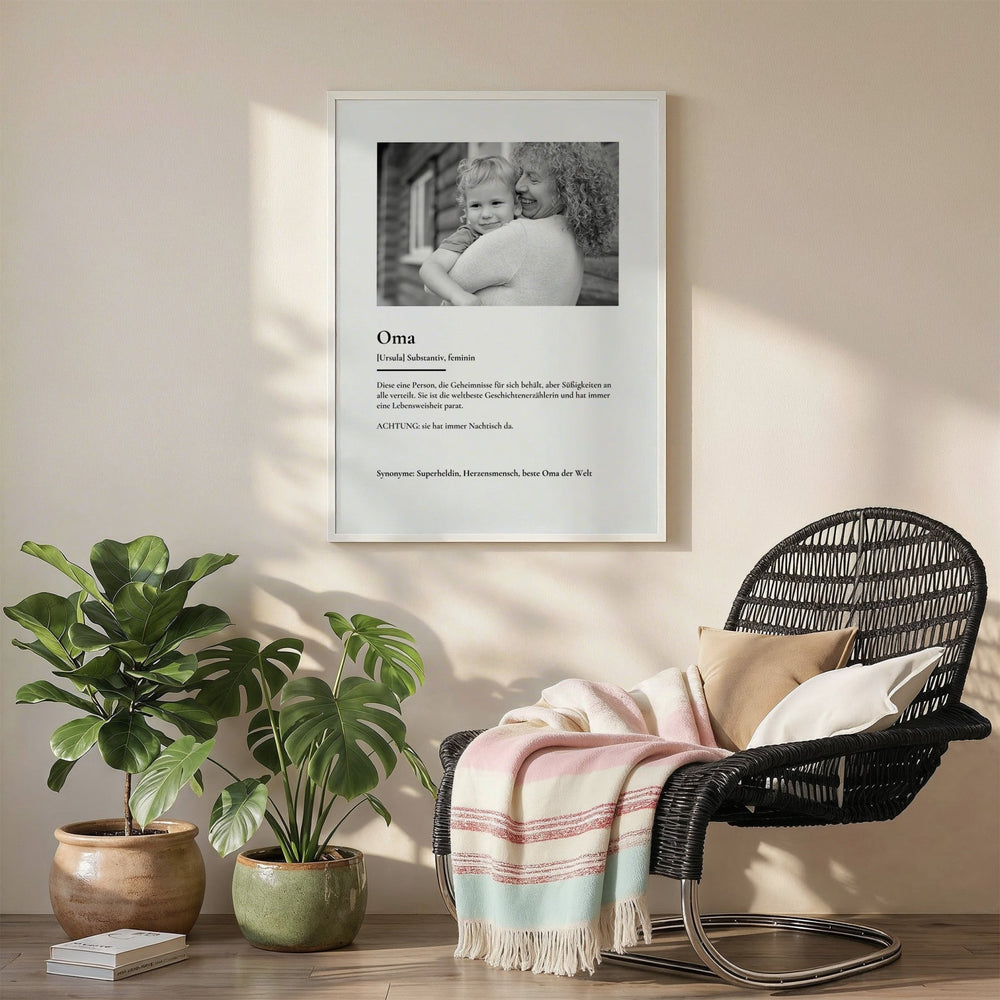 Personalisiertes Fotoposter 