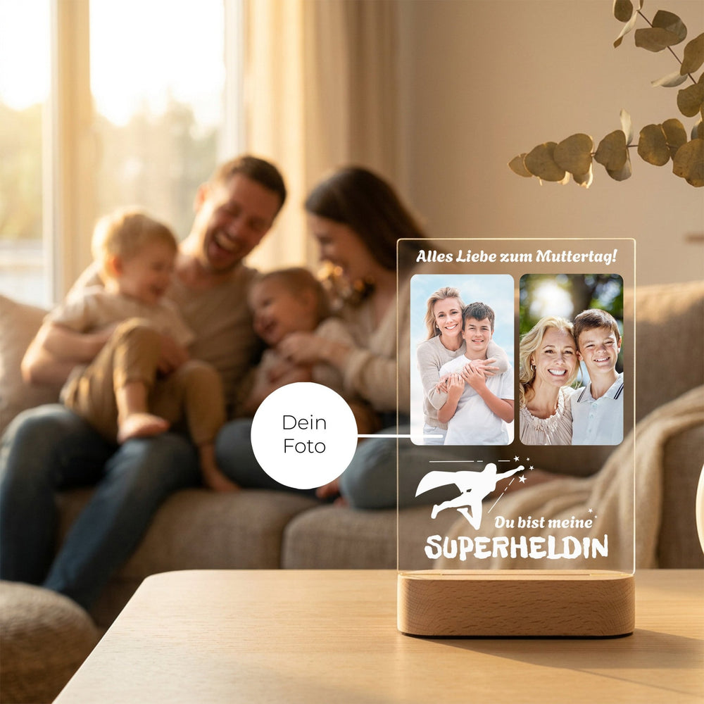 Personalisiertes Foto Acryl-Licht 