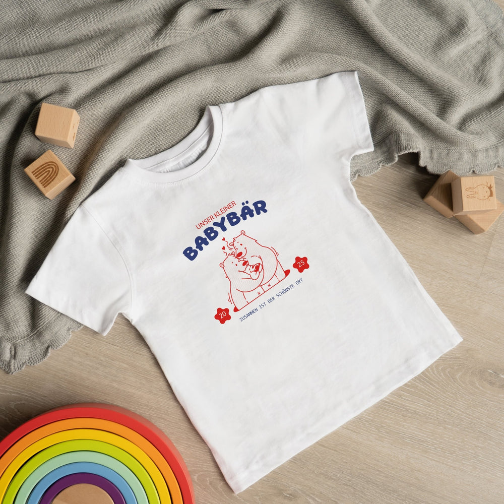 Klassischer Babystrampler und Klassisches T-Shirt kurzärmlig - Unser kleiner Babybär - Muckelmeister