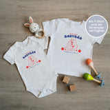 Klassischer Babystrampler und Klassisches T-Shirt kurzärmlig - Unser kleiner Babybär - Muckelmeister