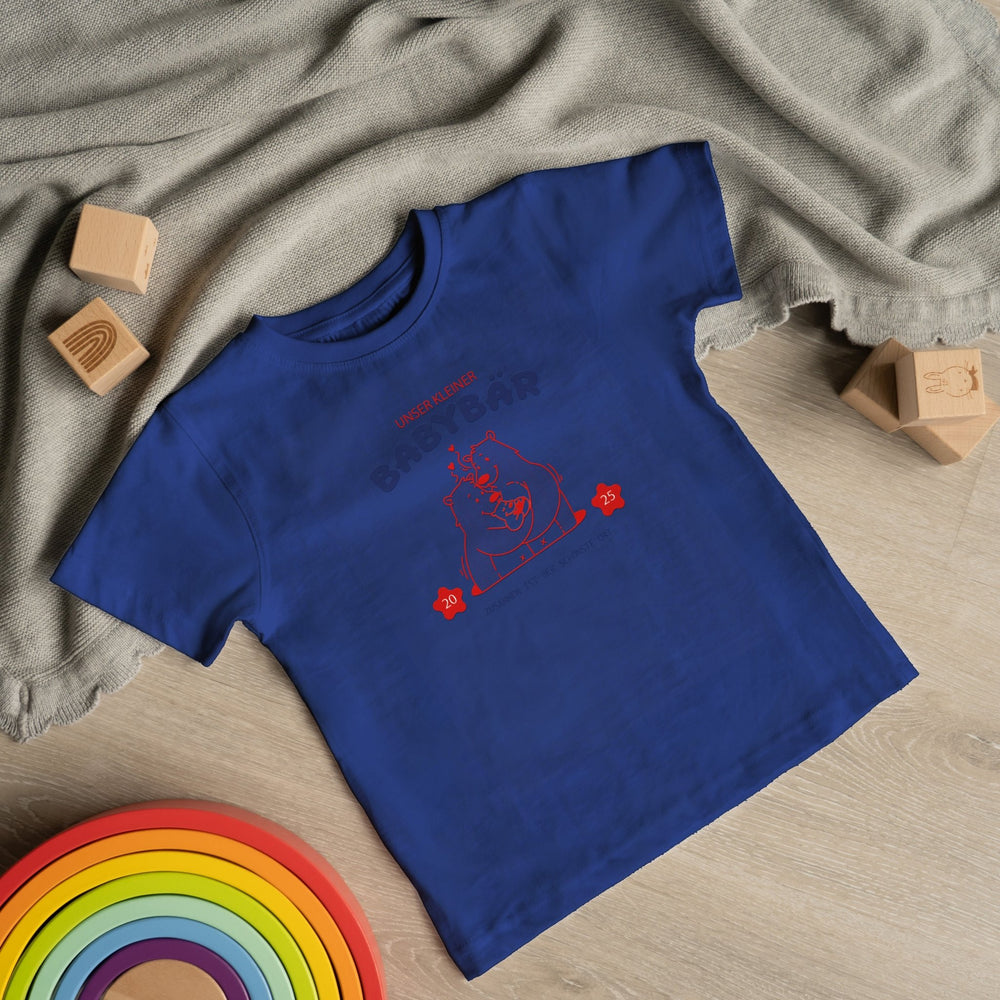 Klassischer Babystrampler und Klassisches T-Shirt kurzärmlig - Unser kleiner Babybär - Muckelmeister