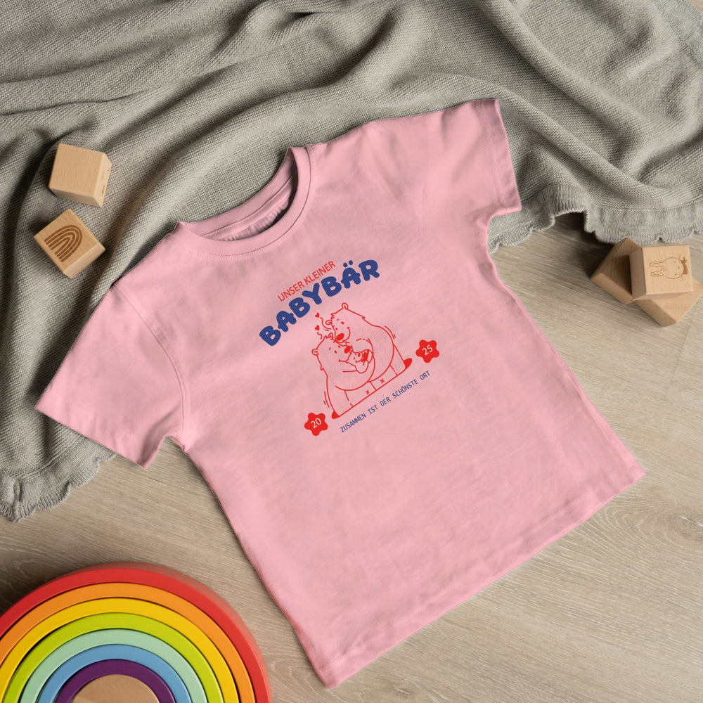 Klassischer Babystrampler und Klassisches T-Shirt kurzärmlig - Unser kleiner Babybär - Muckelmeister