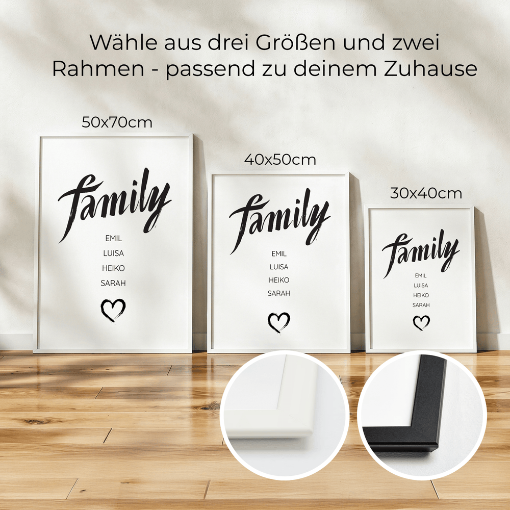 Personalisiertes Poster 