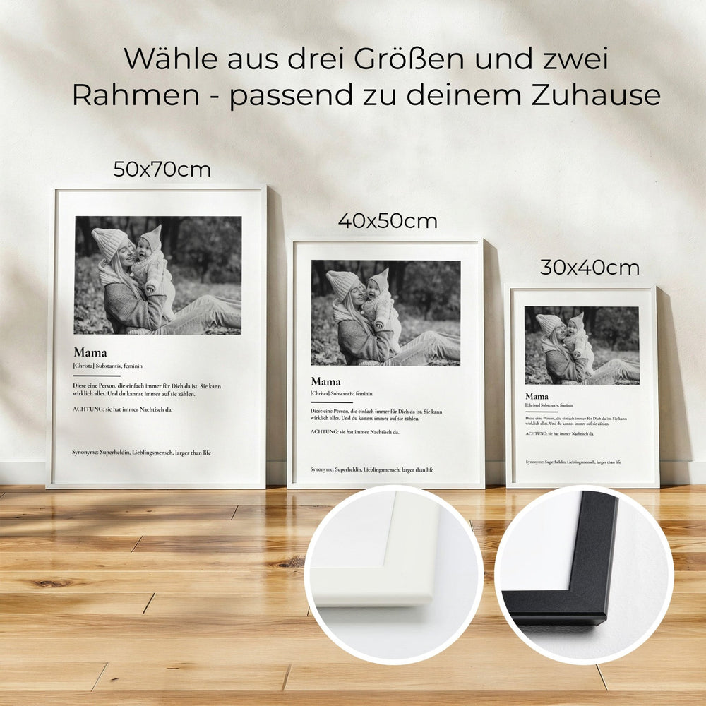 Personalisiertes Fotoposter 