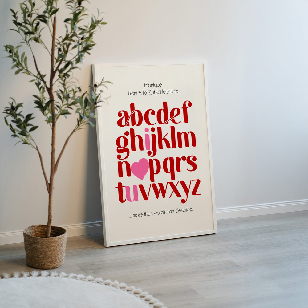 Personalisiertes Poster 