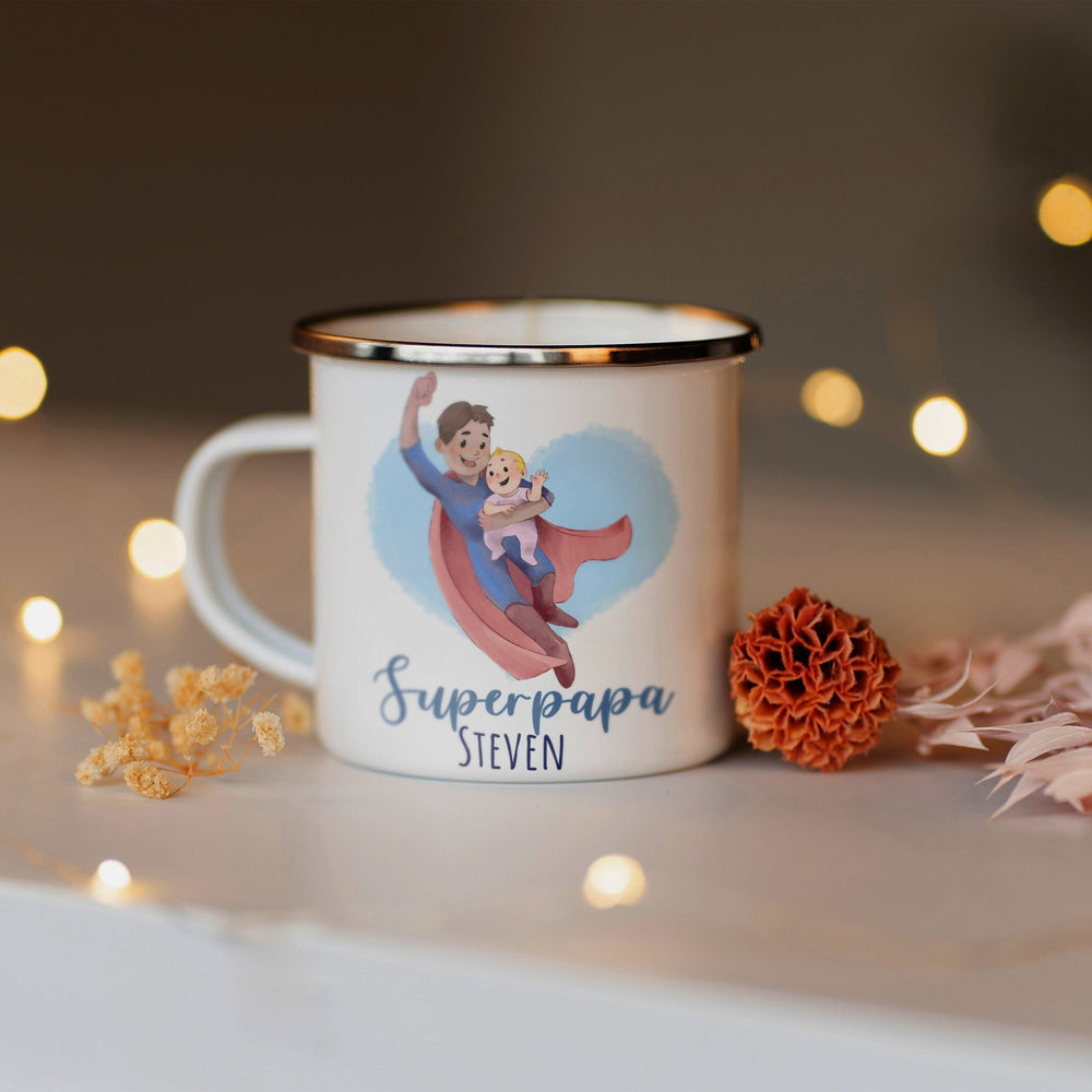 Personalisierte Emallie Tasse - 