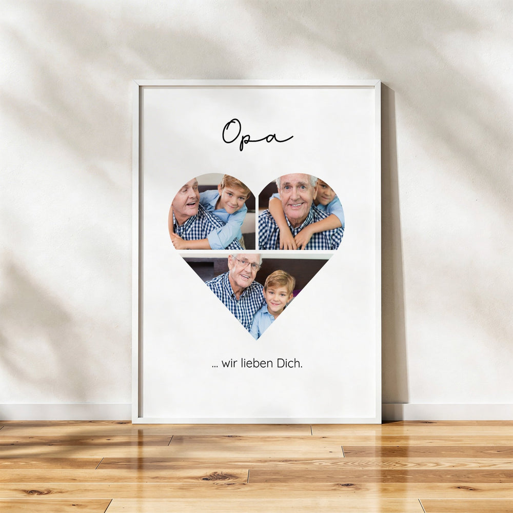 Personalisiertes Fotoposter 