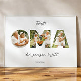Personalisiertes Fotoposter "Oma" - Muckelmeister
