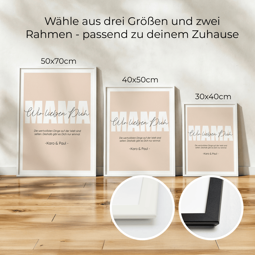 Personalisiertes Poster 