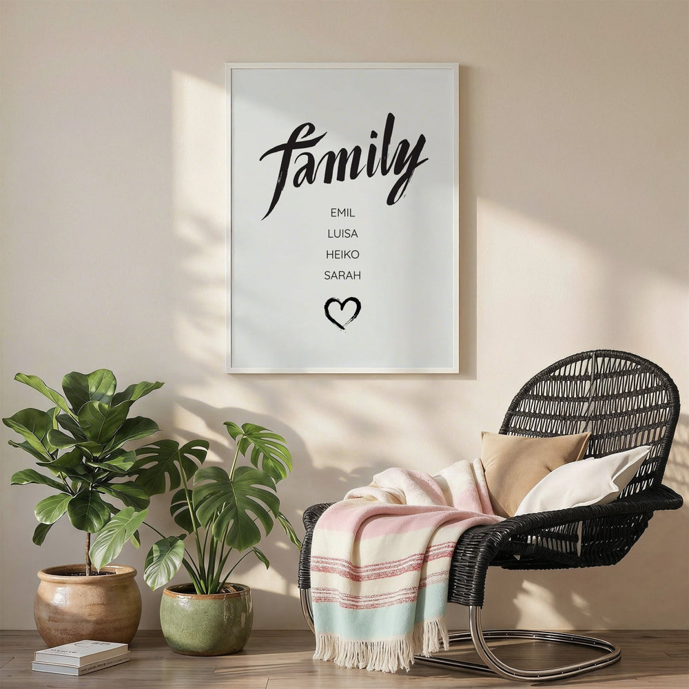 Personalisiertes Poster 